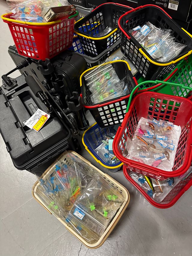 中古ルアー　入荷しました！